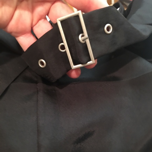 TIBI Mendini V-neck twill top - Picture 4 of 4